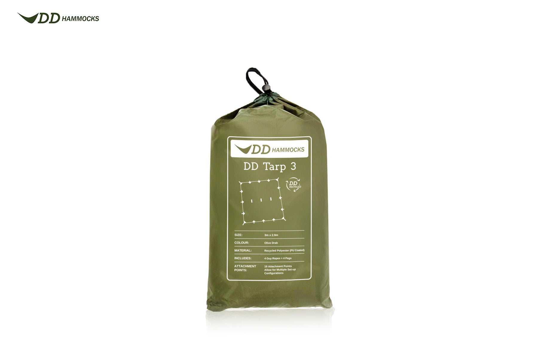 3 mal 3 meter tarp DD Recycled