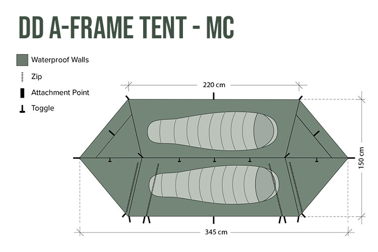 DD A-Frame Tent - MC