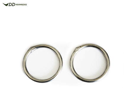 Steel Hammock Rings (x2)