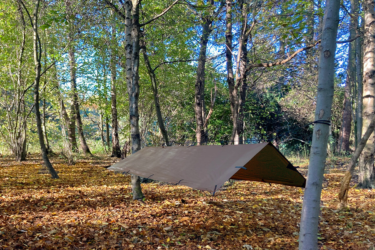 dd tarp 3x3 - coyote brown DD Tarp S