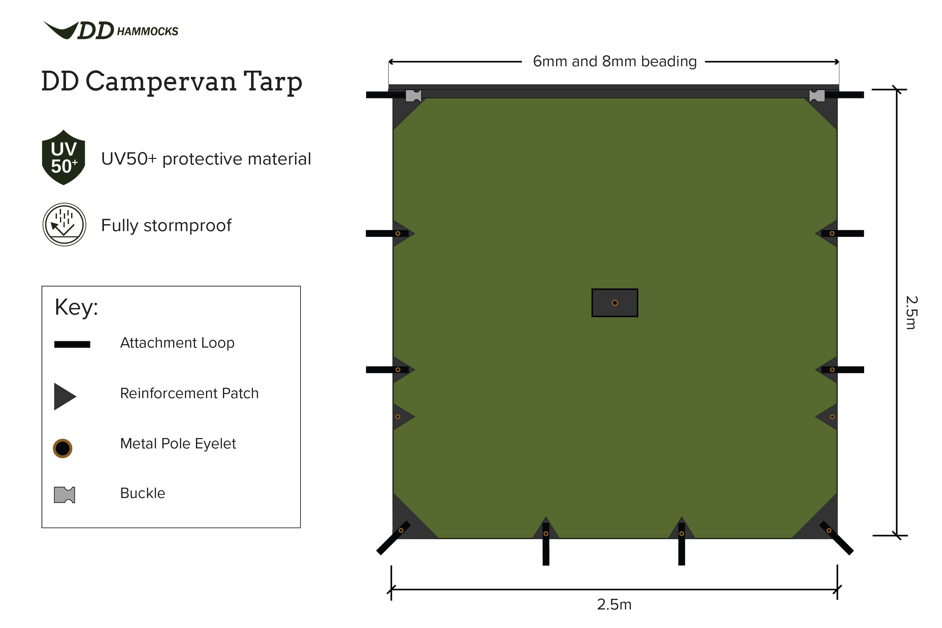DD Campervan Tarp