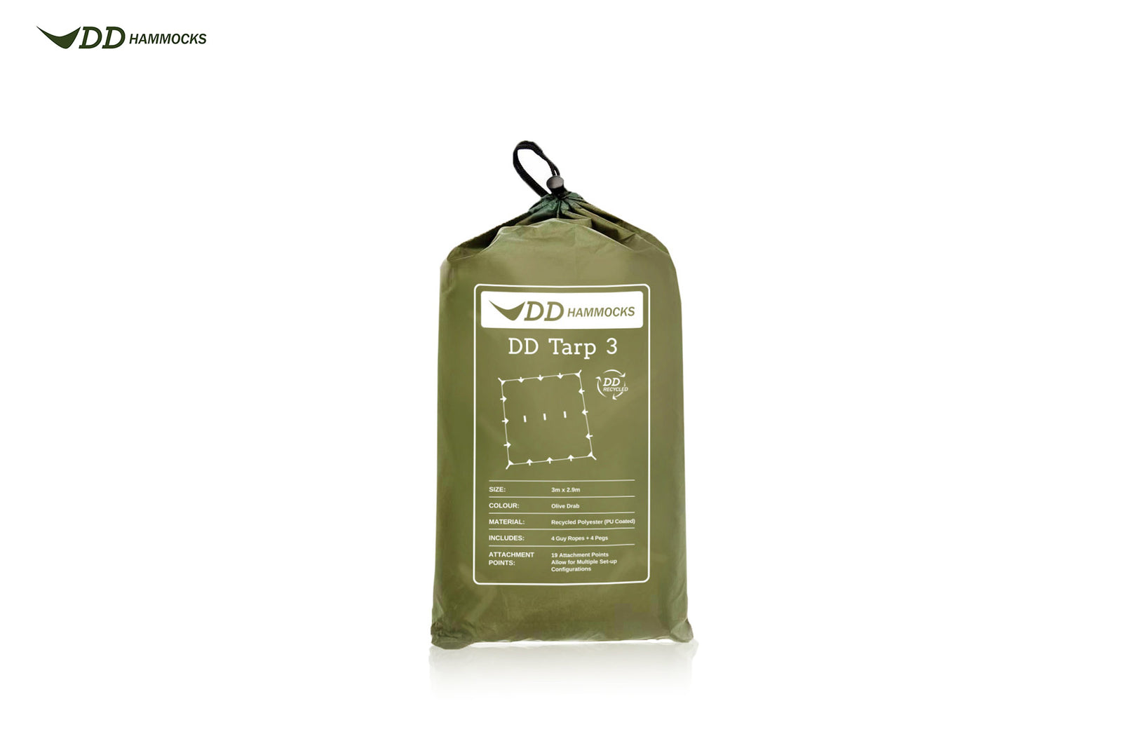 DD Recycled - Tarp 3 - Olive Drab