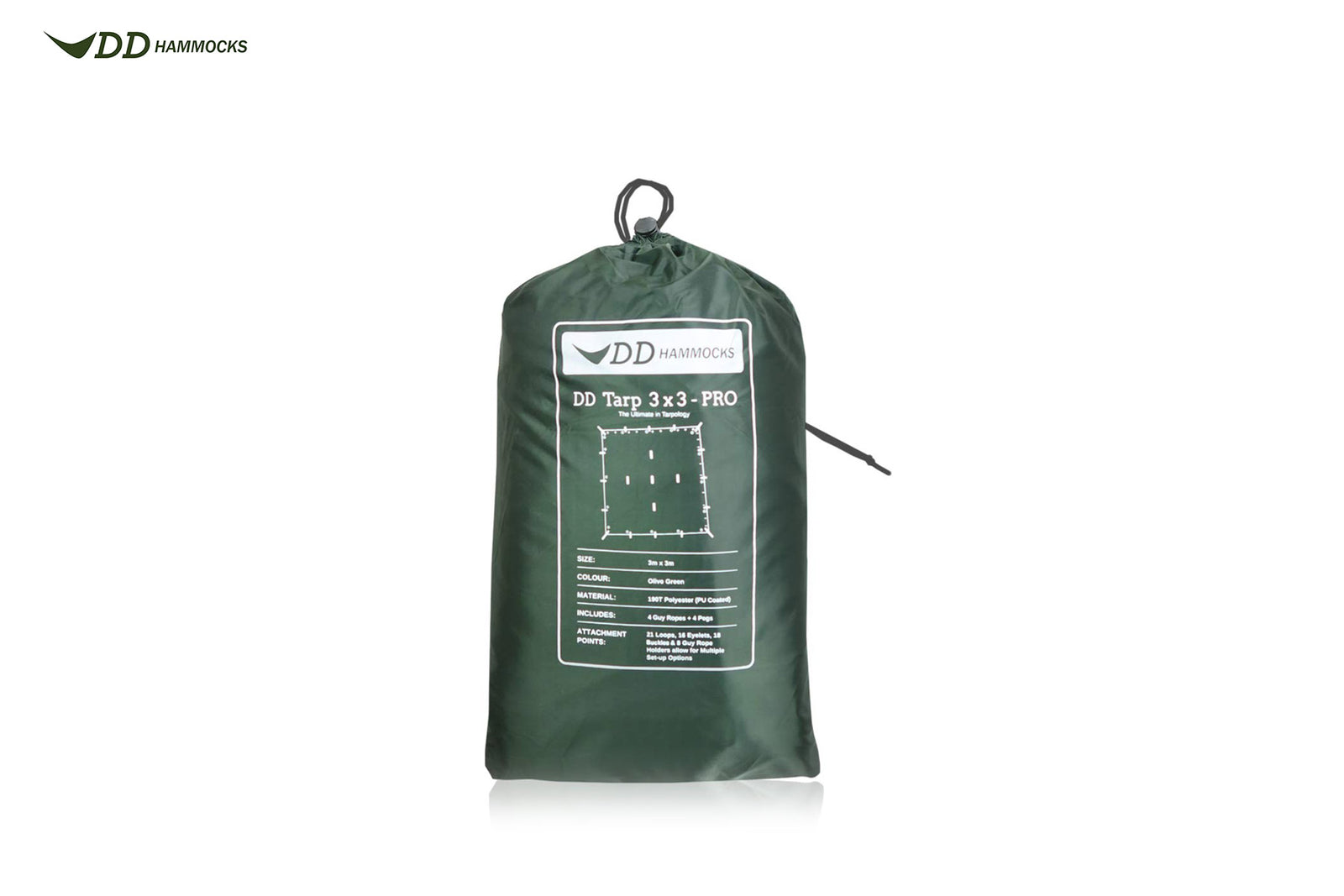 DD Tarp 3x3 - PRO - Olive Green