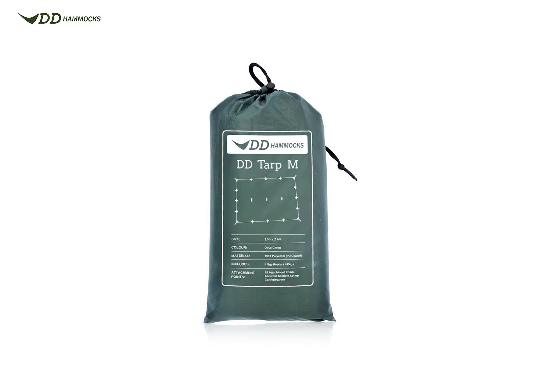 DD | RECYCLED TARP 3 X 3 METRI - Telo per camping ed escursioni DD | RECYCLED TARP 3 X 3 METRI - Telo per camping ed escursioni