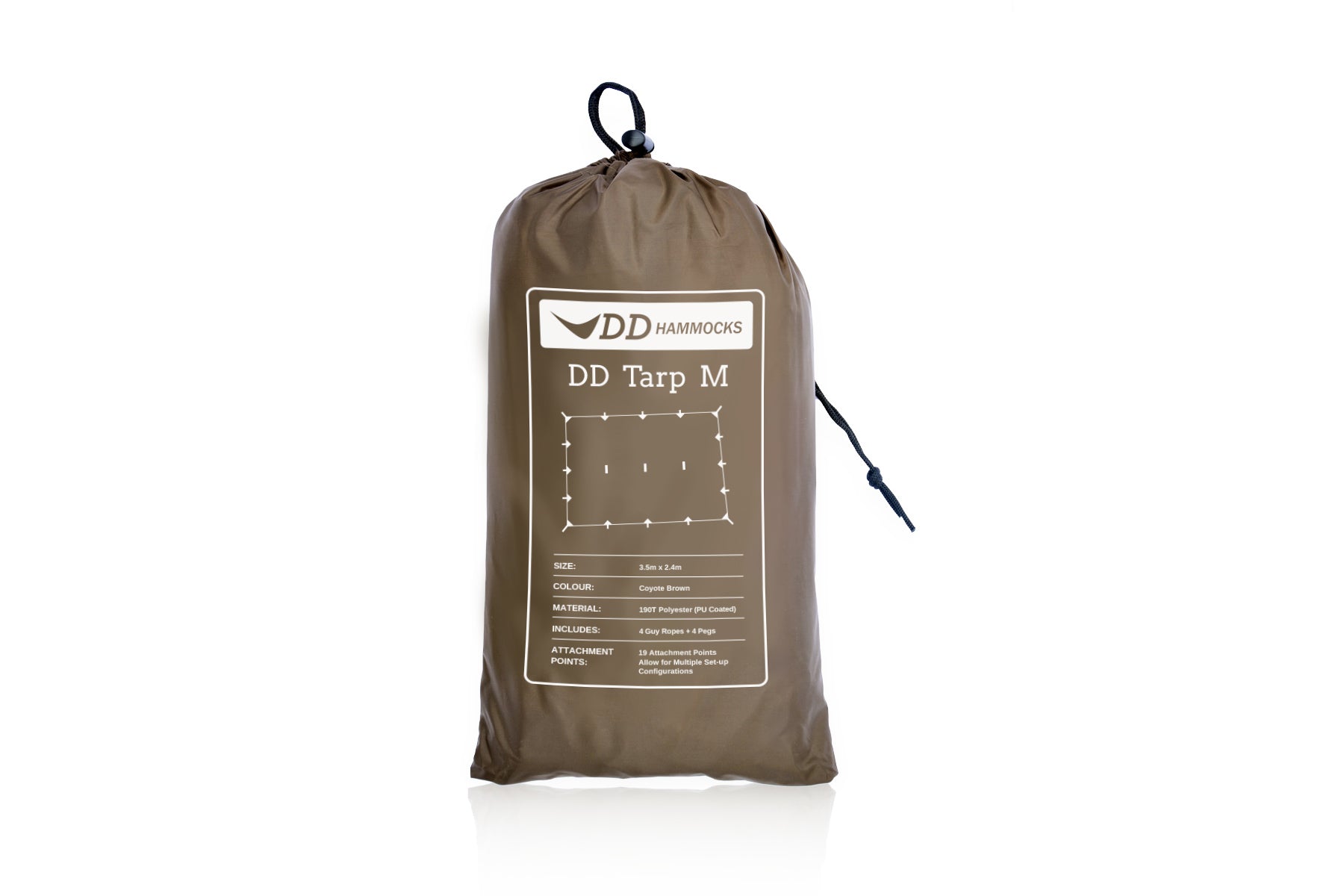 dd tarp m DD Tarp M Coyote Brown