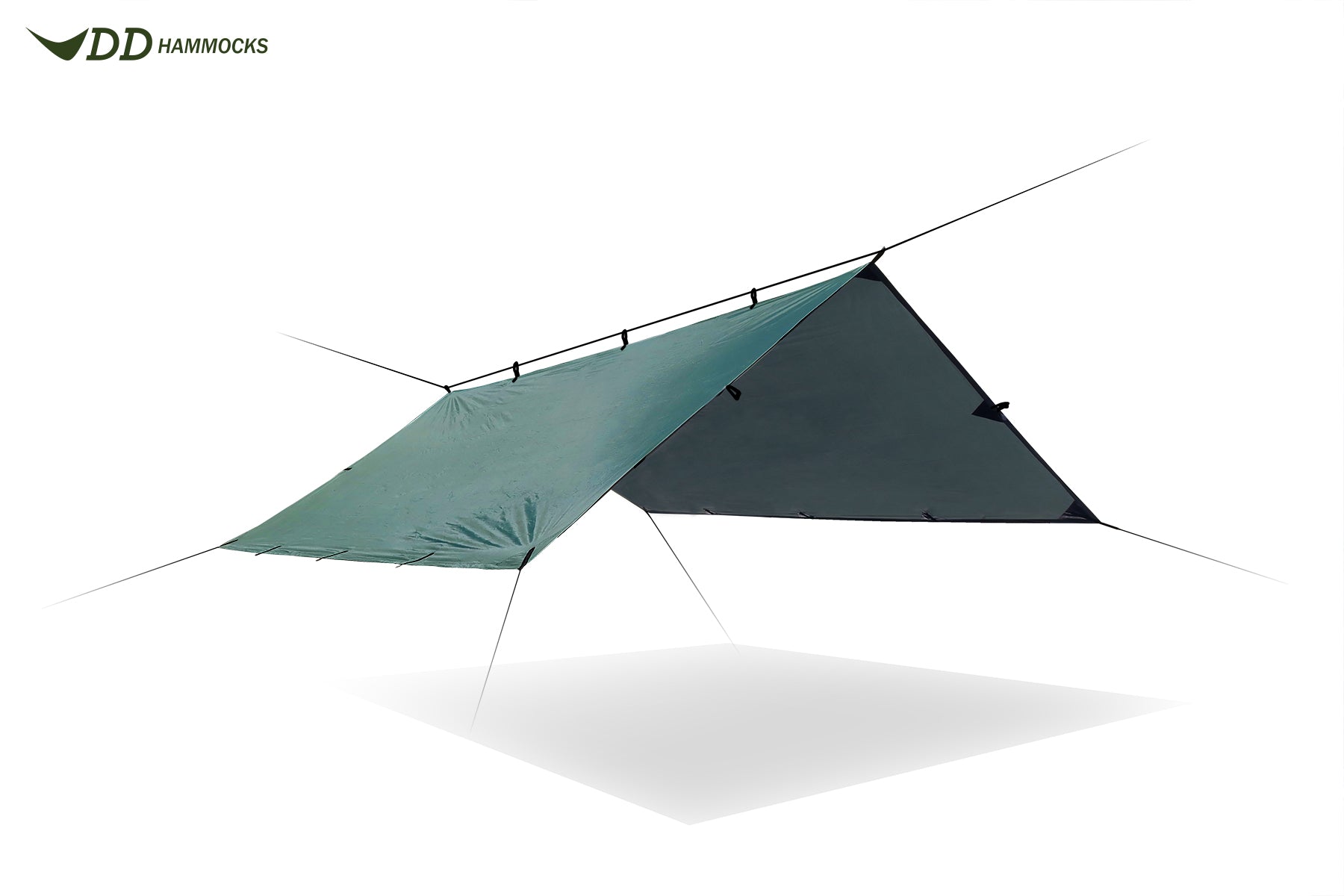 DD Tarp 3,5 x 3,5 - Verde bosco DD Tarp 3,5 x 3,5 - Verde bosco