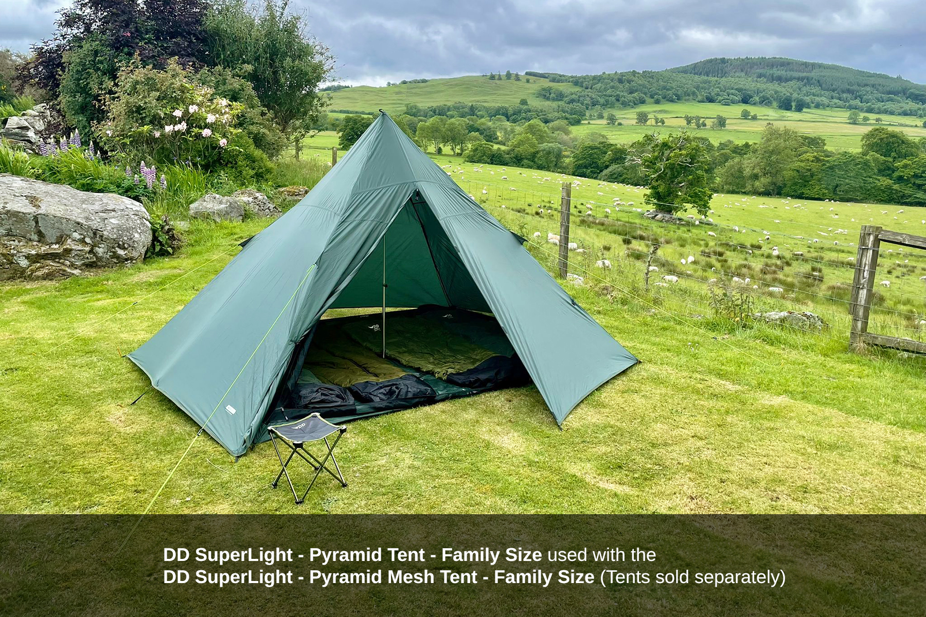 DD SuperLight - Pyramid Tent - Family Size – DD Hammocks DD SuperLight - Pyramid Tent - Family Size – DD Hammocks