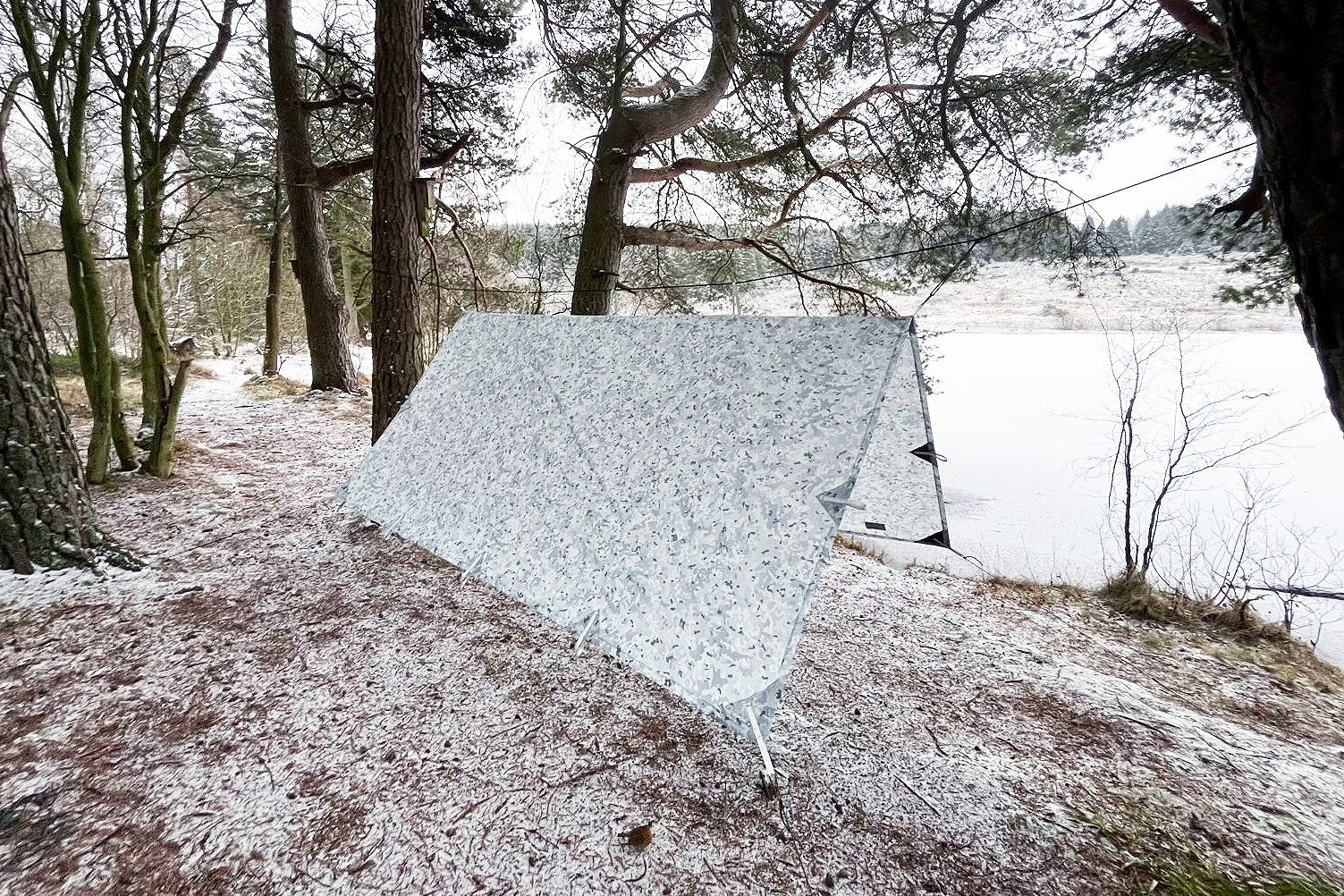 tarp snow camo DD Tarp 3x3