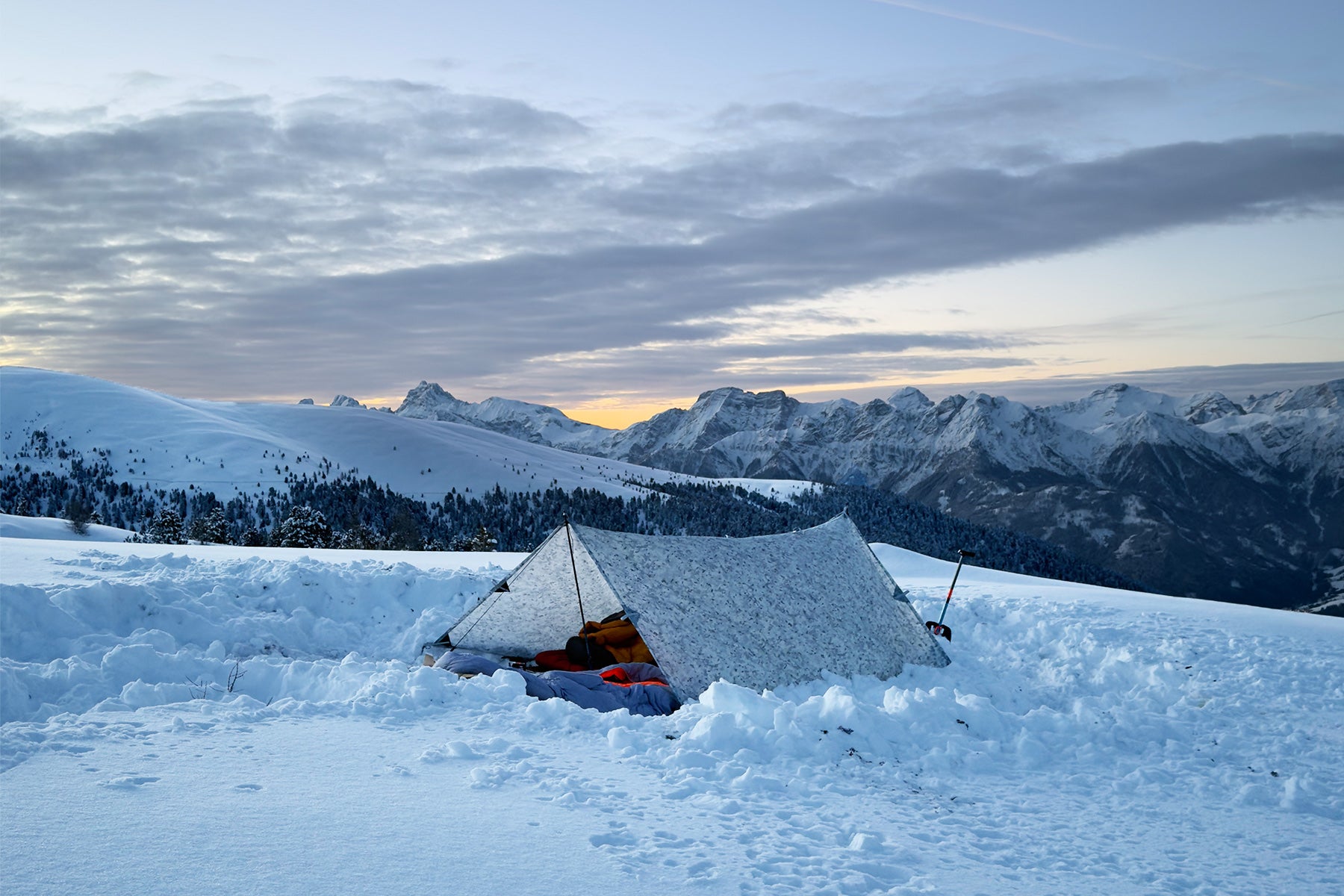 DD Tarp 3x3 - Winter MC – DD Hammocks