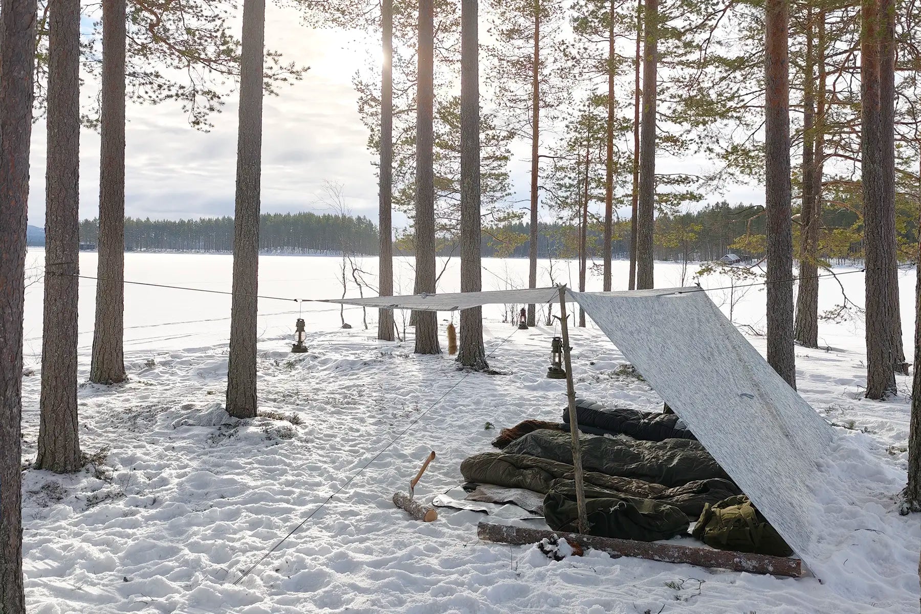 DD Tarp 4x4 - Winter MC – DD Hammocks DD Tarp 4x4 - Winter MC – DD Hammocks