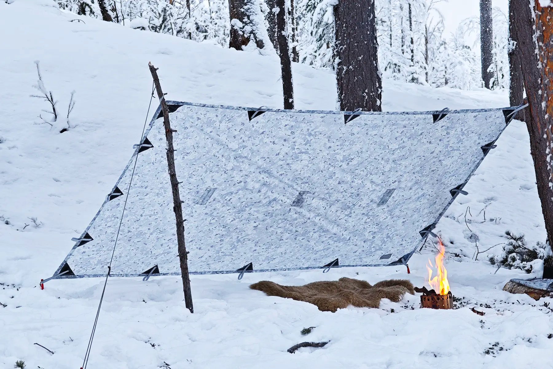 winter tarp shelter DD Tarp S