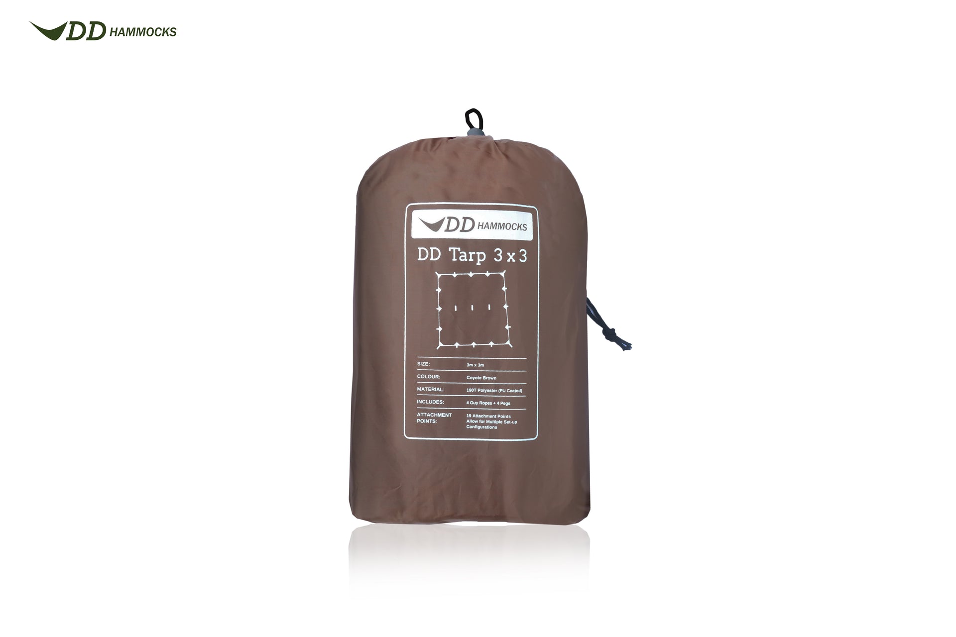 DD Tarp 3x3 Coyote Brown
