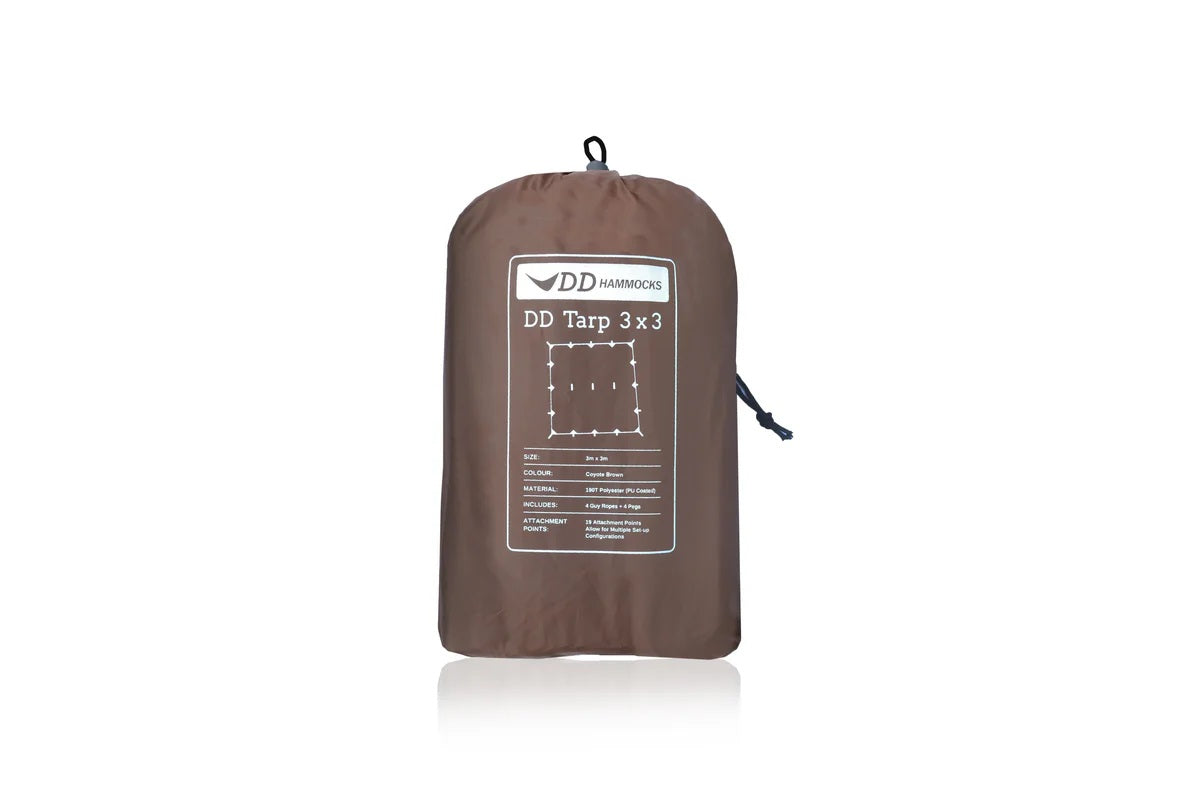 DD Tarp 3x3 - camping tarp – DD Hammocks