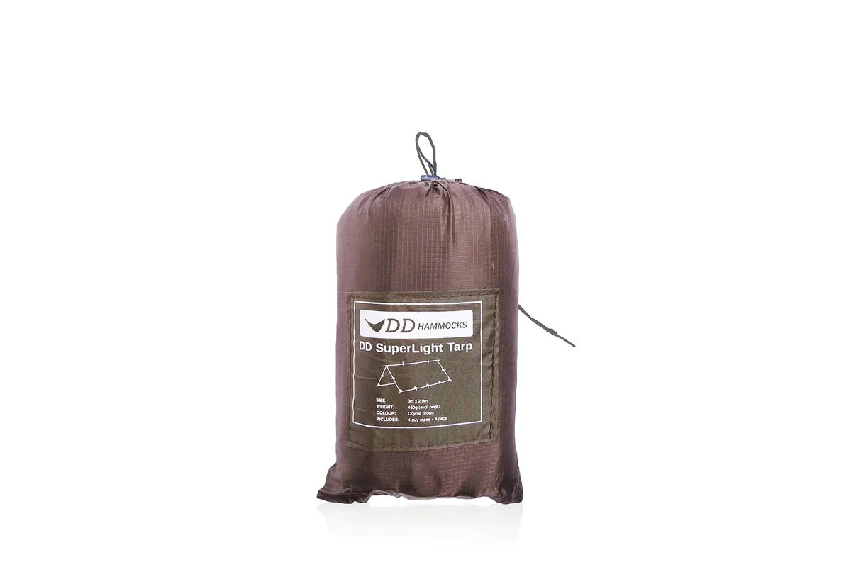 dd superlight tarp coyote brown DD Hammocks SuperLight Tarp