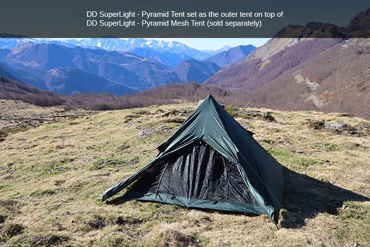 DD SuperLight - Pyramid - Mesh Tent