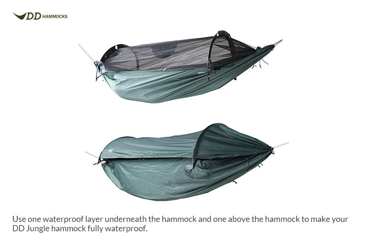 Jungle Hammock Waterproof Layer DD Hammocks