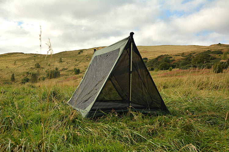 dd superleichtes bikepacker mesh tent DD Hammocks DD SuperLight A-Frame Mesh Tent