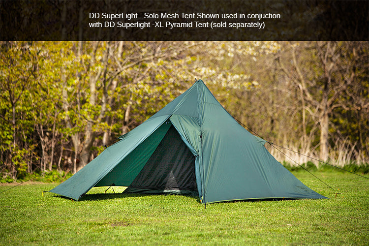 DD SuperLight - Solo Mesh Tent – DD Hammocks