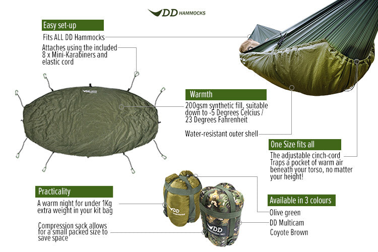 DD Underblanket hammock insulation DD Hammocks