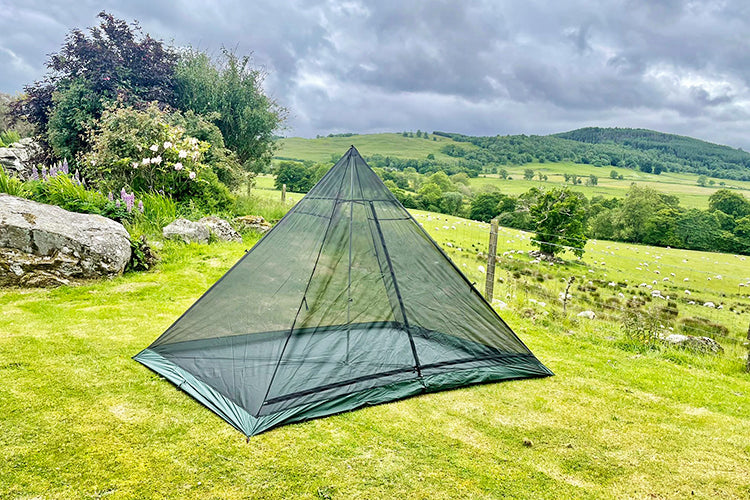 DD SuperLight Pyramid Mesh Tent Family Size DD Hammocks