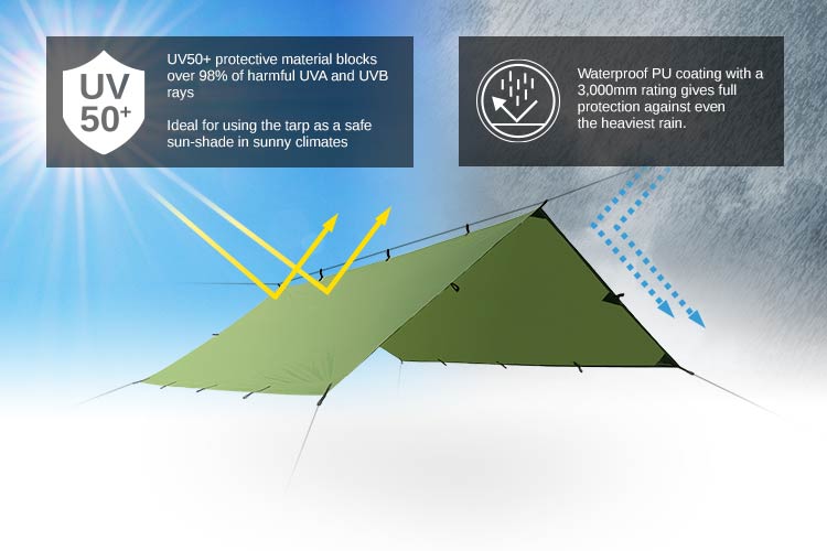 DD Tarp 3x3 - UV50+