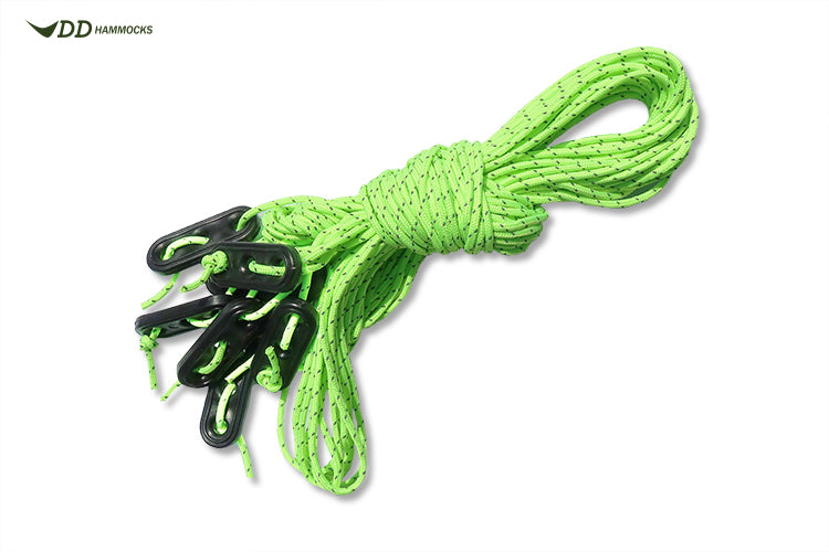 DD SuperLight Guy Rope - Bright Green (8 x 2m)
