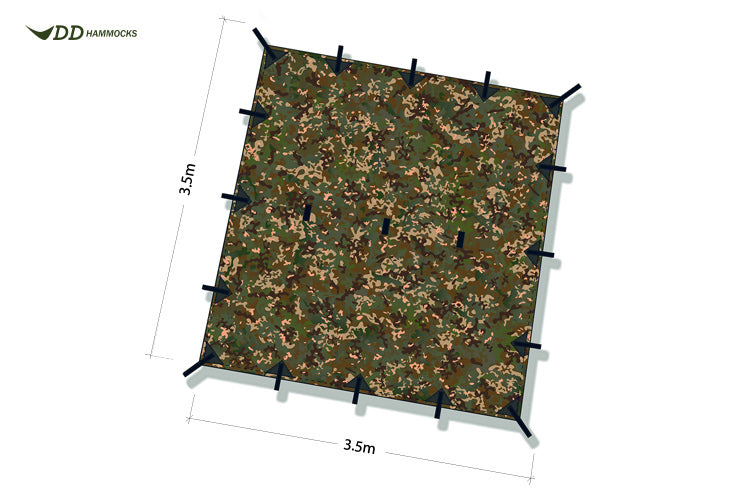 tarp 2 5 x 3 m DD Tarp 3.5 x 3.5
