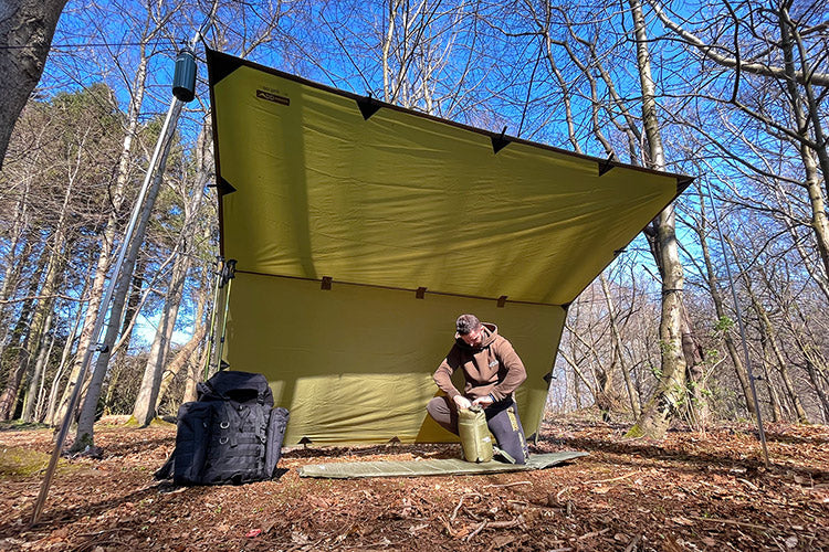 DD Recycled - Tarp 3 - Olive Drab