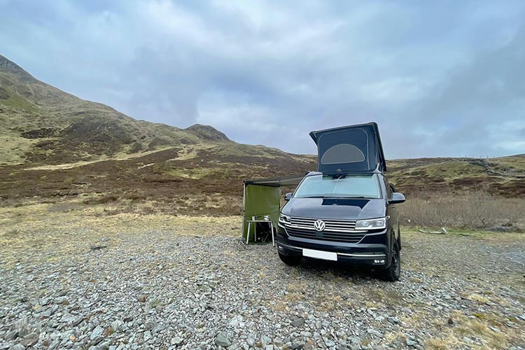vw t6 tarp DD Campervan Tarp