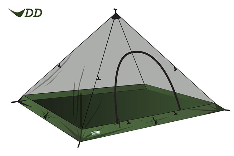 DD SuperLight - XL - Pyramid Mesh Tent