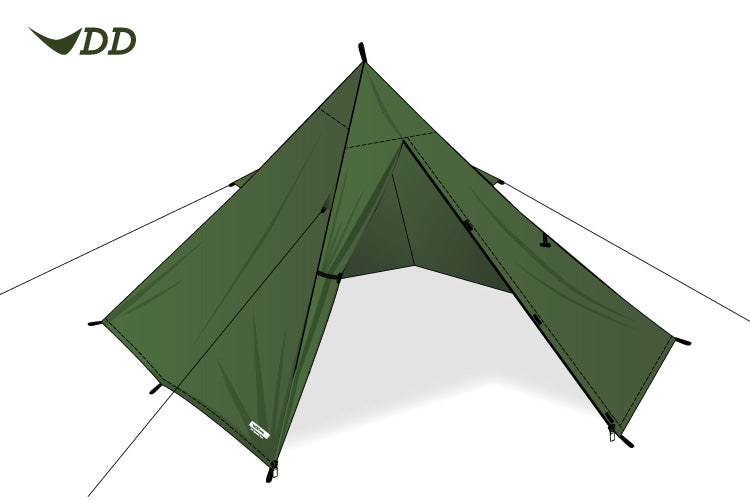 DD SUPRLIGHT DD Pyramid Tent セット DD SuperLight Pyramid Mesh Tent | ddhammocksjapan
