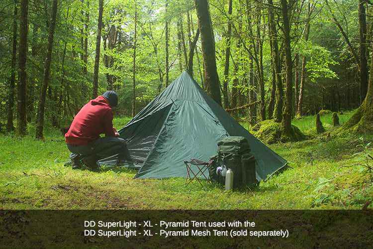 DD SuperLight - XL - Pyramid Mesh Tent
